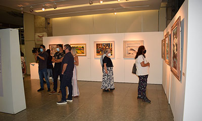 Obras de Inimá de Paula estão em exposição no fórum de BH
